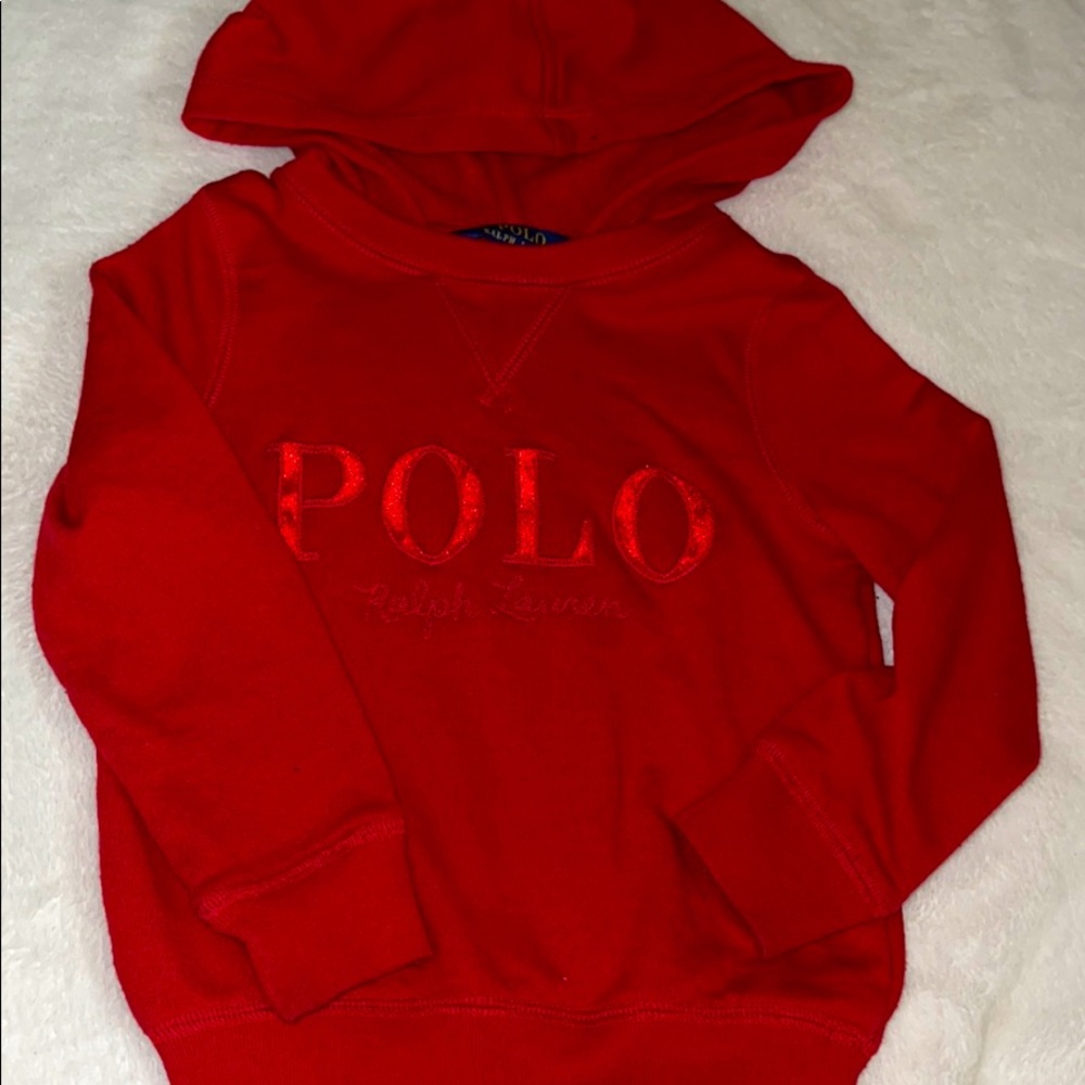 Toddler Ralph Lauren Polo hoodie- 4T